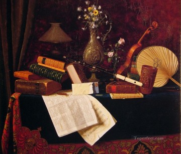 古典的な静物画 Painting - イーズウィリアム・ハーネットの静物画